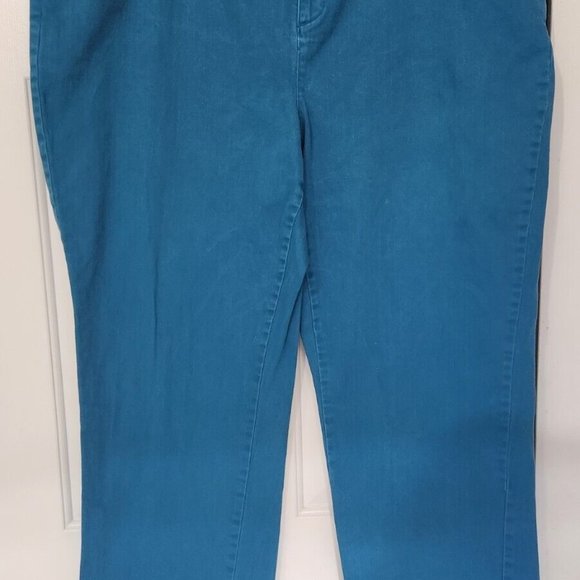 CJ Banks jeans 24W plus size  NWOT Teal - Picture 6 of 10